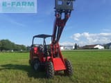 2024 Schäffer 2028 SLT mini excavator, front three-quarter view