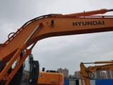 2017 Hyundai 210W-7 wheel excavator boom and upper structure