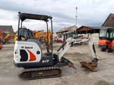 2018 Bobcat E17 mini excavator, side view