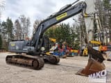 2015 Komatsu PC290LCD crawler excavator, side view