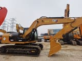 2020 Caterpillar 315D2 GC crawler excavator, side profile view