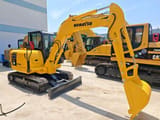 2019 Komatsu PC58 mini excavator, side view