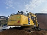 2023 Komatsu PC170LC-11EO crawler excavator, rear three-quarter view