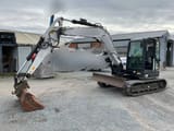 2017 Bobcat E85 crawler excavator, side view