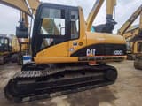 Escavadora de rastos Caterpillar 320CL de 2018, vista lateral