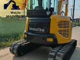 2023 Komatsu PC55 mini excavator rear view