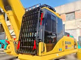 2022 Komatsu PC350-7 crawler excavator cab view