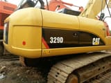 2017 Caterpillar 329D crawler excavator rear quarter view