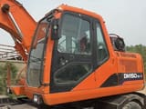 2016 Doosan DH150W-7 wheel excavator cab and side view