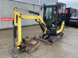 2017 Yanmar SV18 mini excavator, side view