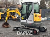 2020 Wacker Neuson EZ26 mini excavator, rear three-quarter view