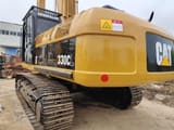 Caterpillar 330CL crawler excavator, rear three-quarter view