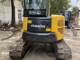 2012 Komatsu PC-55MR mini excavator rear view