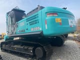 2023 Kobelco SK350LC crawler excavator rear three-quarter view