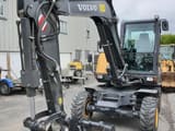2021 Volvo EW60E wheel excavator front view