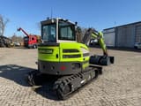 2025 Zoomlion ZE55GU mini excavator, rear three-quarter view