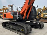 2023 Hitachi ZAXIS 250LC crawler excavator, rear three-quarter view