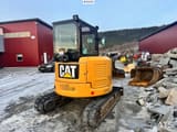 2018 Caterpillar 303.5ECR mini excavator rear view