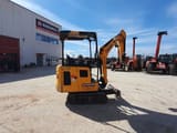 2019 JCB 15C mini excavator, side view