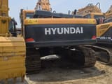 2017 Hyundai R305LC-9T crawler excavator, rear view