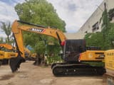 Sany 215C crawler excavator, side profile view
