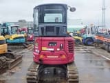 2023 Yanmar VIO30 mini excavator, rear view