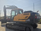 2026 Hyundai HX220L crawler excavator, rear three-quarter view