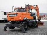 2019 Doosan DX140W Pelle sur roues