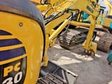 2006 Komatsu PC30 MR crawler excavator, rear three-quarter view