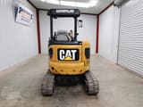 2022 Caterpillar 303C mini excavator, rear view
