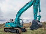 2024 Sunward SWE 335F mini excavator, side view