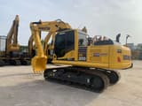 2023 Komatsu PC200-7 crawler excavator, side view
