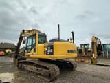 2008 Komatsu PC210LC-8 crawler excavator, rear three-quarter view