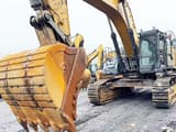 2021 XCMG XE690DK crawler excavator, front bucket view