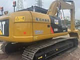 Caterpillar 320DL Raupenbagger von 2020, hintere Dreiviertelansicht