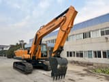 2023 Hyundai R220LC-9S crawler excavator, side view