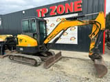 2016 Bobcat E35 mini excavator side view