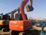 2024 Hitachi Zaxis 70 mini excavator, rear three-quarter view