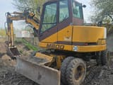 2002 Hydrema M800 wheel excavator, side view