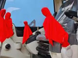 2023 XCMG XE60DA mini excavator interior view