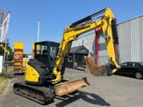 2020 Yanmar ViO50-6 mini excavator, side view