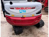 2017 Takeuchi TB240 mini excavator rear view