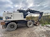 2017 Hidromek HMK 140W-3B wheel excavator, side view