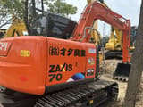 2020 Hitachi Zaxis 70 crawler excavator, rear three-quarter view
