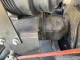 2023 Volvo EC55B mini excavator hydraulic pump detail