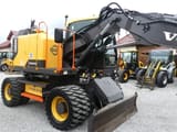 2017 Volvo EWR150E wheel excavator, side view