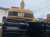 2017 Caterpillar 320C amphibious excavator rear view