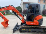 2022 Kubota U50-4 mini excavator, side view