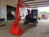 2014 Hitachi ZX60 mini excavator, front three-quarter view