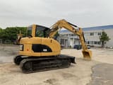CAT 308D crawler excavator, side view
